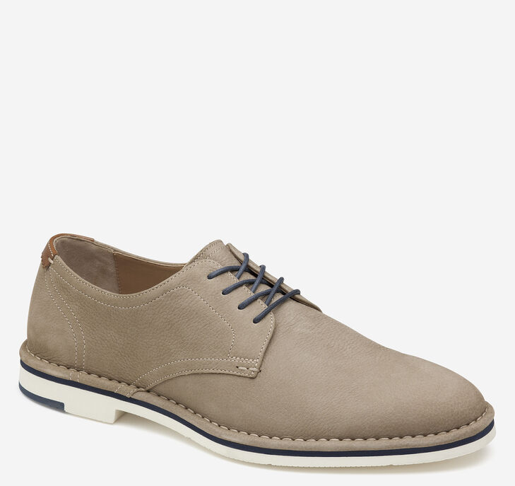 Johnston & Murphy Luke Plain Toe Oxfordskor Herr - Beige Finskor [JR6491527]